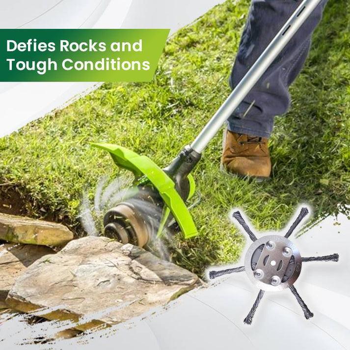 🔥6 inch Steel Wire Brush Cutter for Electric Trimmers