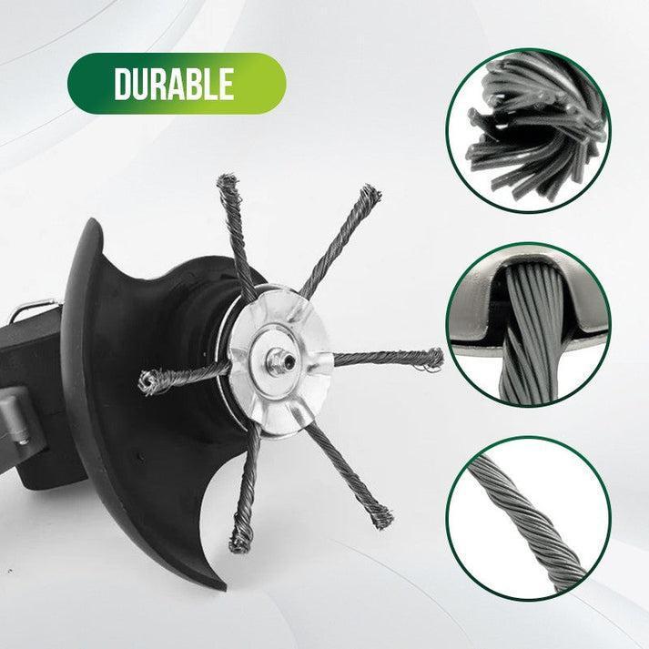 🔥6 inch Steel Wire Brush Cutter for Electric Trimmers