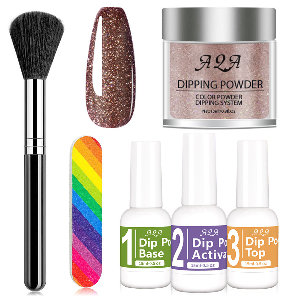 ✨🔥Buy 1 Get 1 Free⚡ AQA Dip Powder Nail Kit (12 Colors) – Easy At-Home-1