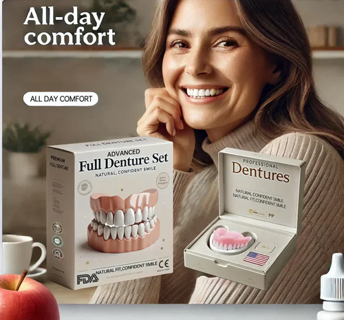 Blizkox™-🦷Advanced Customized Full Denture Set – For a Perfect Smile and Natural Comfort🥰( 🔥Last Day Promotion🔥)