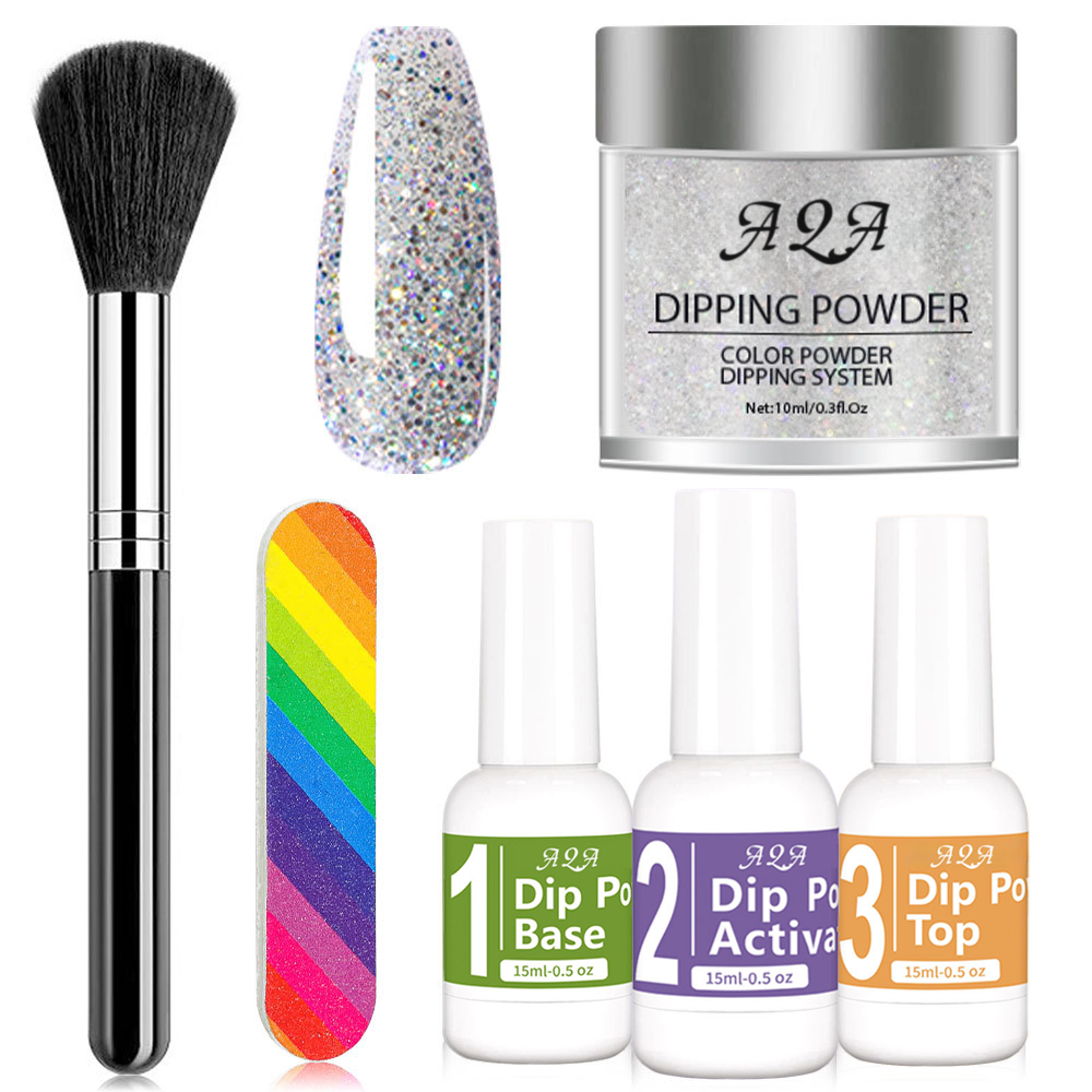 ✨🔥Buy 1 Get 1 Free⚡ AQA Dip Powder Nail Kit (12 Colors) – Easy At-Home-1