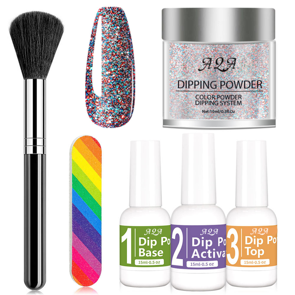 ✨🔥Buy 1 Get 1 Free⚡ AQA Dip Powder Nail Kit (12 Colors) – Easy At-Home-1