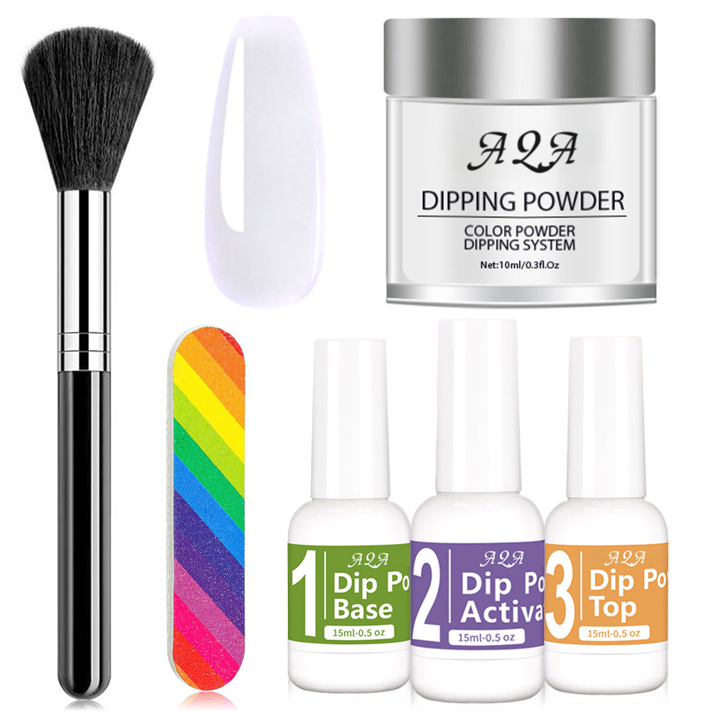 ✨🔥Buy 1 Get 1 Free⚡ AQA Dip Powder Nail Kit (12 Colors) – Easy At-Home-1