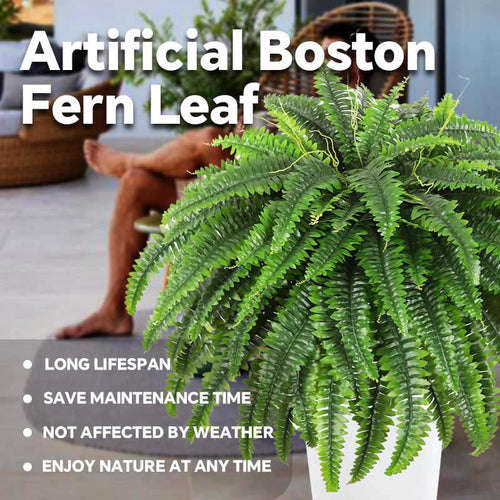 🔥🌿UV Resistant Lifelike Artificial Boston Fern🌿