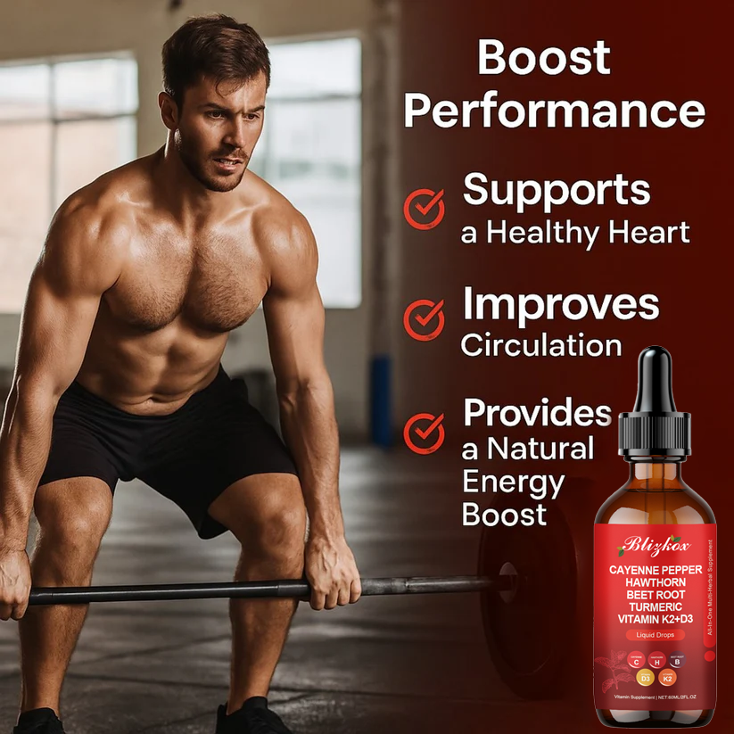 ðBlizkox® Multivitamins&Cayenne Pepper Supplement Daily Drops 2.0(ðšââïžððð«ð¯ðð«ð ðððð¢ððð¥ ððð¡ðšðšð¥ ððððšðŠðŠðð§ðððäžšâ€ïžâð¥)