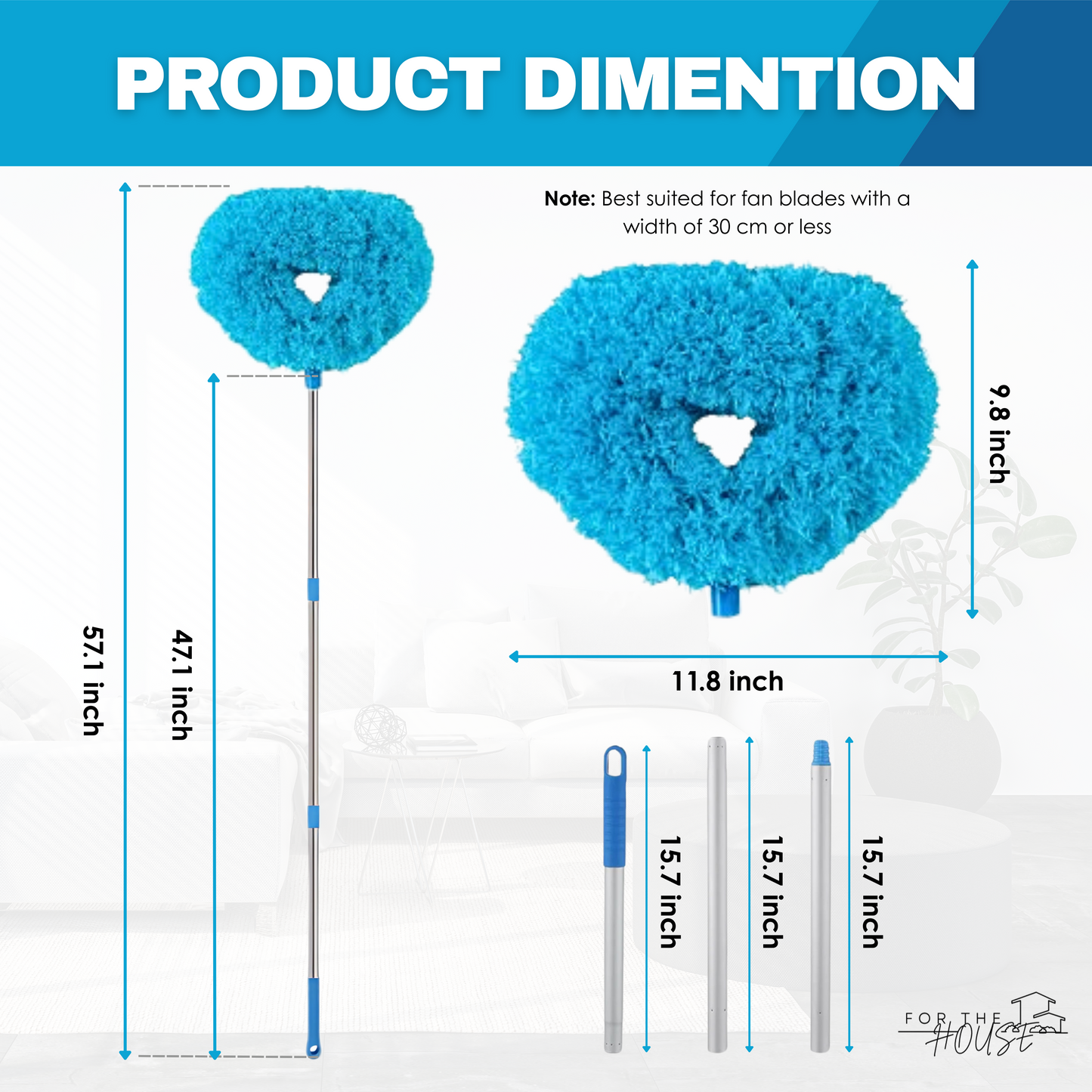 š„Washable Ceiling Fan Cleaner-Multi-Purpose Extendable Ceiling Fan Dusterš„š„