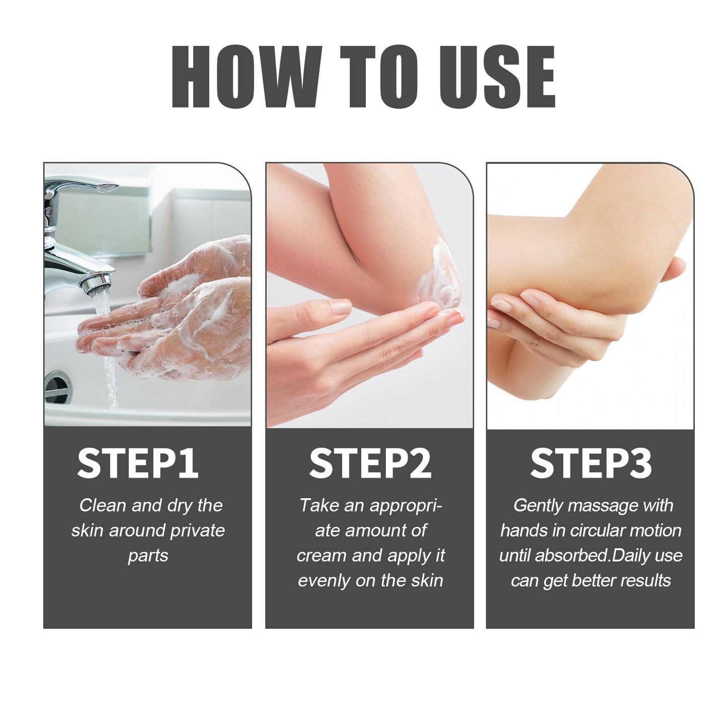 🥇LOVILDS Underarm and Thigh Care Cream - Reduces the appearance of skin on the inner sides of the underarms and thighs. Cleans, nourishes, brightens and cares for the skin.-1