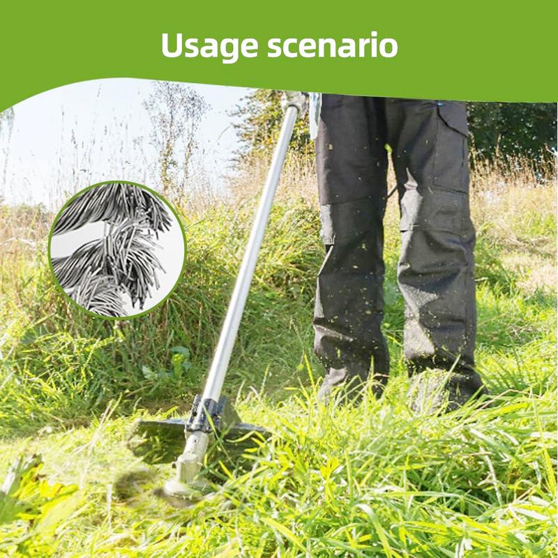 🔥6 inch Steel Wire Brush Cutter for Electric Trimmers