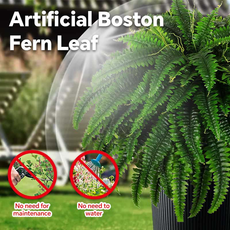 🔥🌿UV Resistant Lifelike Artificial Boston Fern🌿