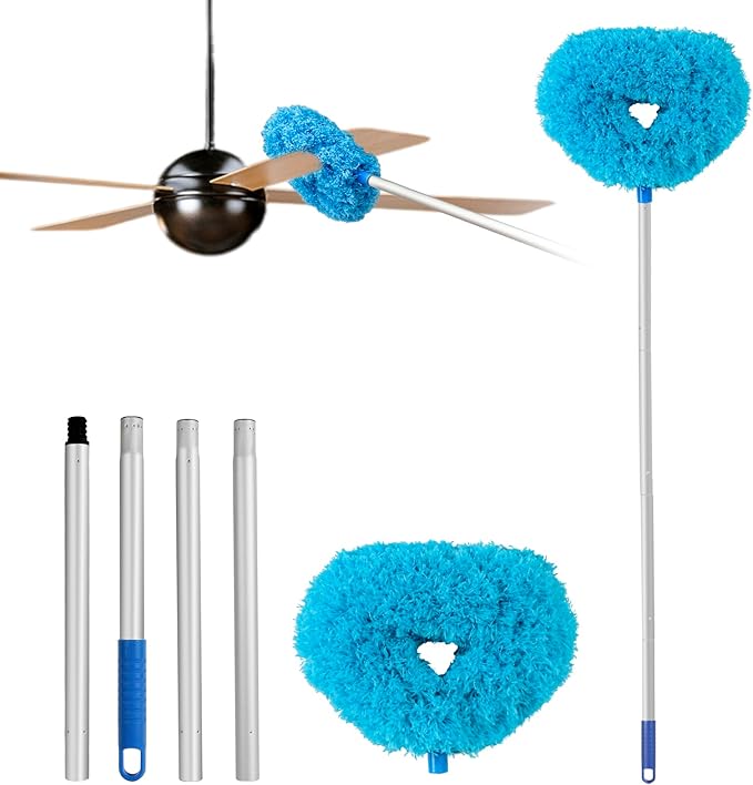 🔥Washable Ceiling Fan Cleaner-Multi-Purpose Extendable Ceiling Fan Duster🔥🔥