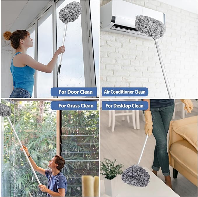 🔥Washable Ceiling Fan Cleaner-Multi-Purpose Extendable Ceiling Fan Duster🔥🔥